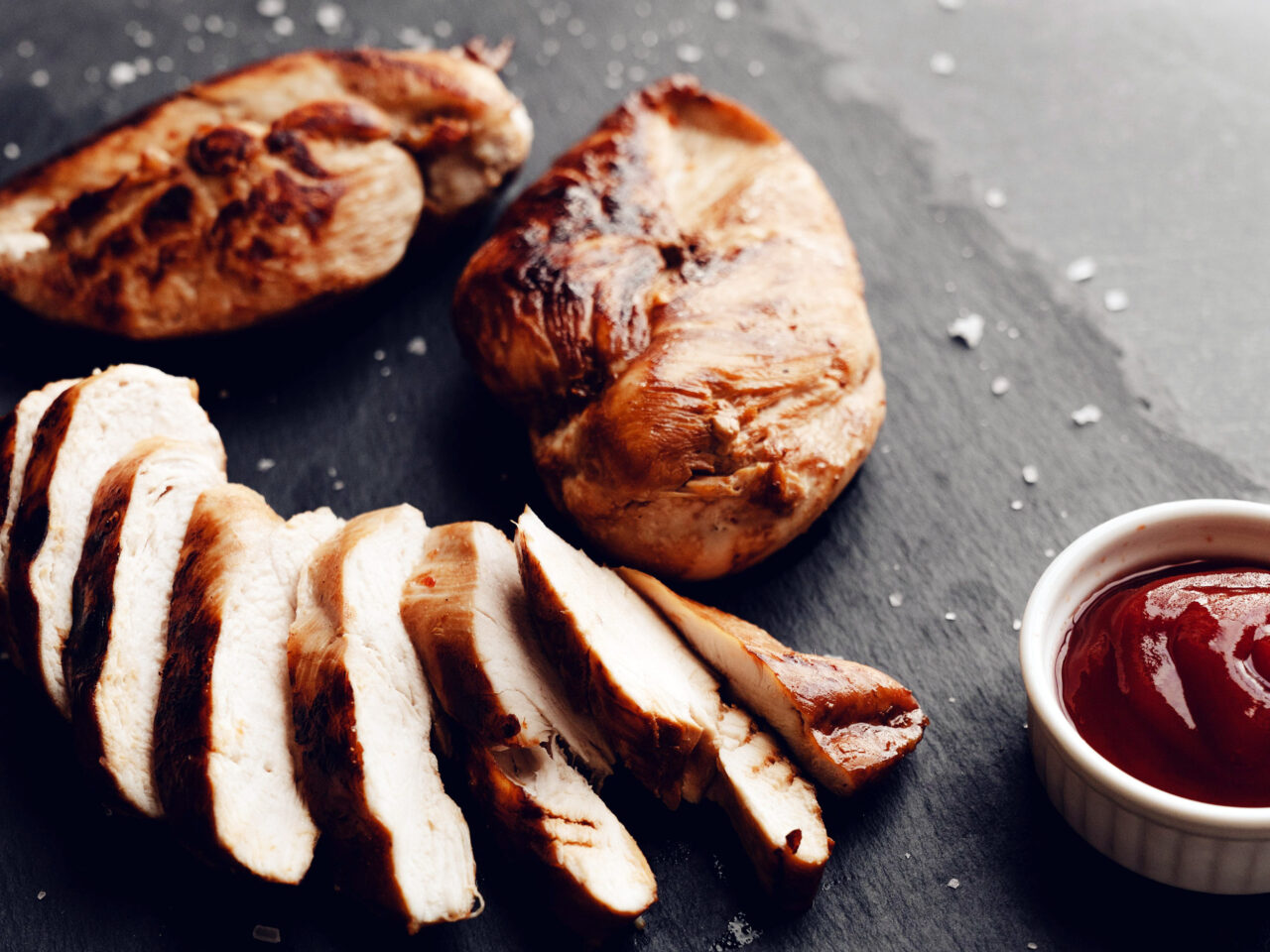 Blanc poulet airfryer