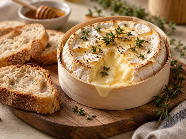 Camembert rôti au Airfryer