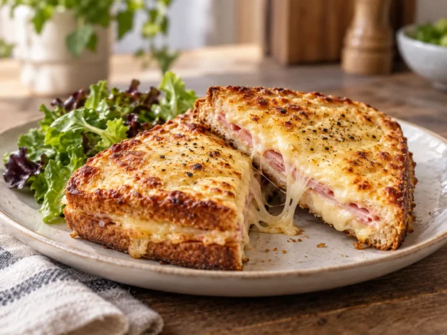 Croque-monsieur au Airfryer