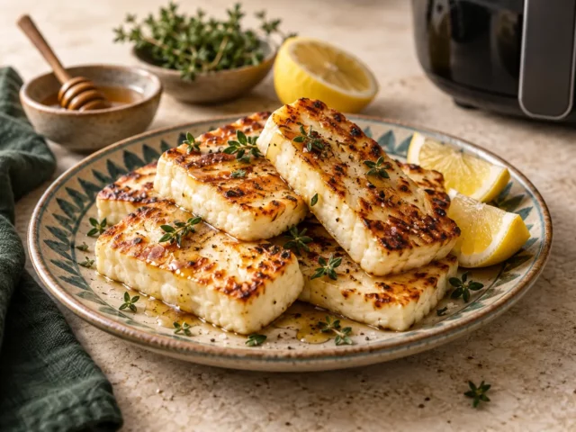 Halloumi airfryer