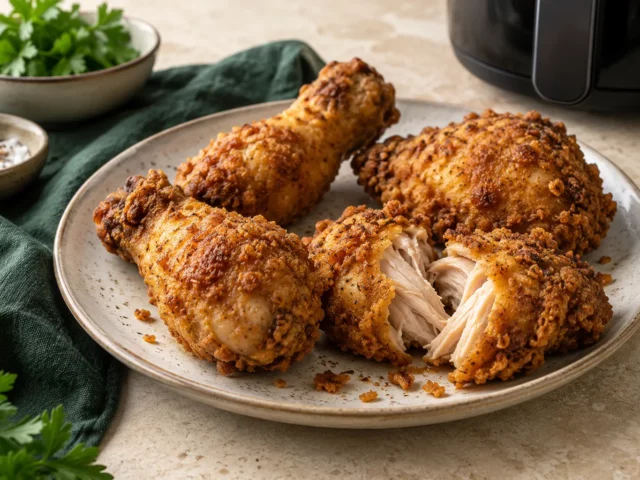 Rechauffer poulet frit airfryer