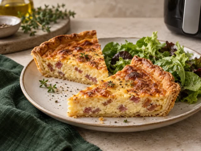Rechauffer quiche airfryer