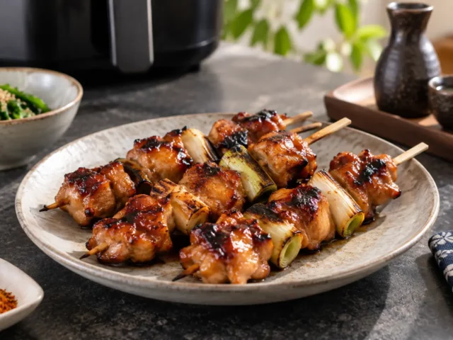Yakitori poulet airfryer